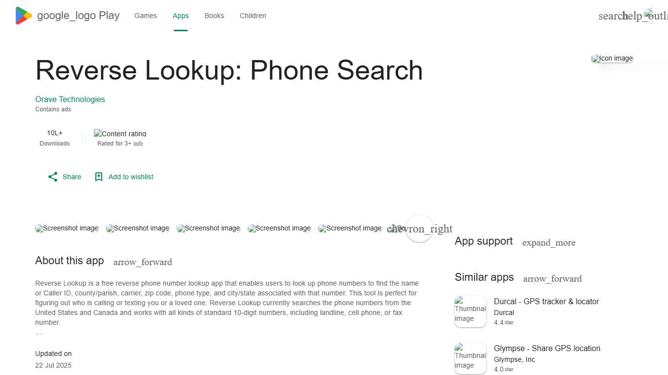 Reverse Lookup: Phone Search – Apps on Google Play
